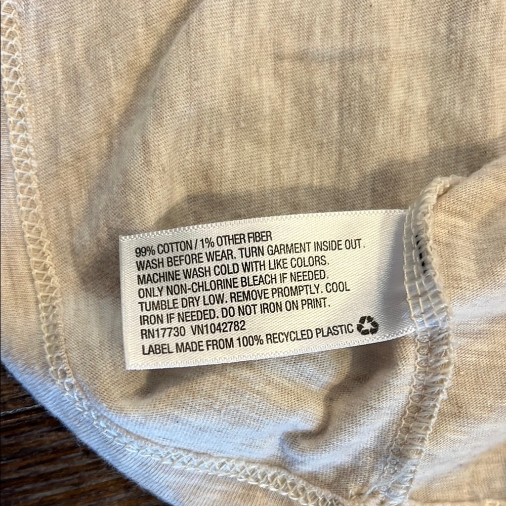 Cat & Jack Beige Kids Shirt with Bunny Print - Picture 5 of 9
